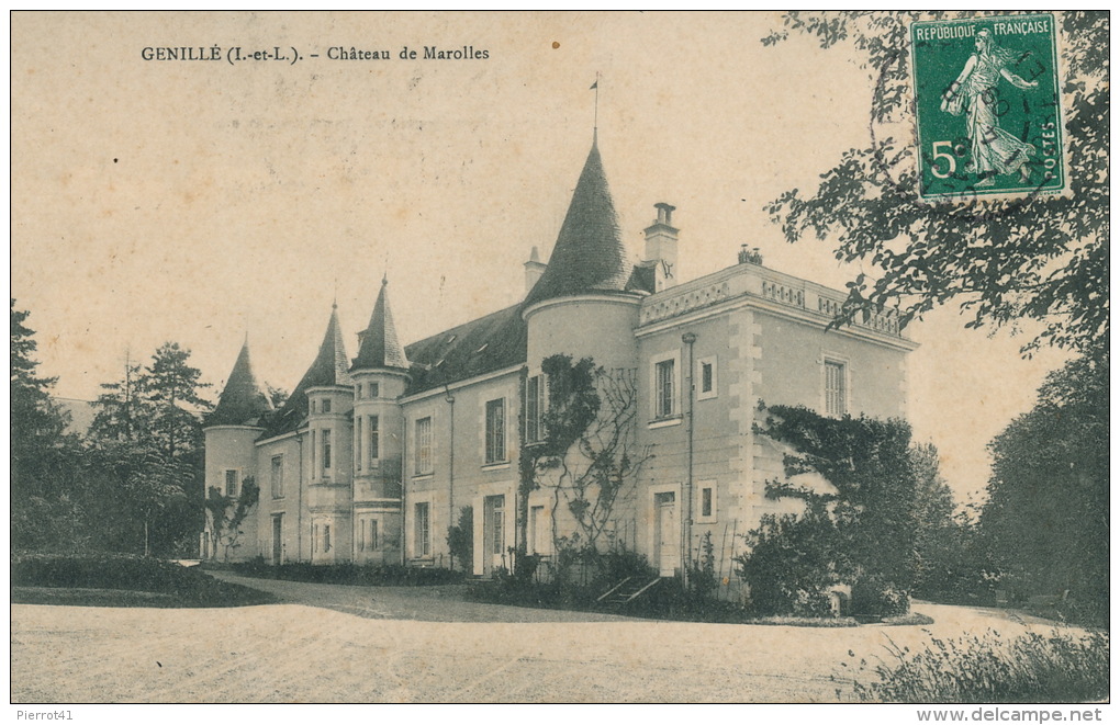 GENILLÉ - Château De MAROLLES - Genillé
