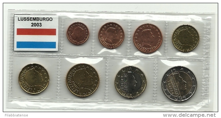 2003 - Lussemburgo Annata Euro       ---- - Luxemburgo