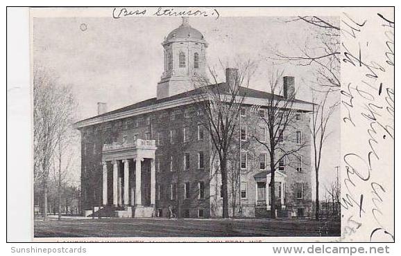 Wisconsin Appleton Lawrence University Main Building - Appleton