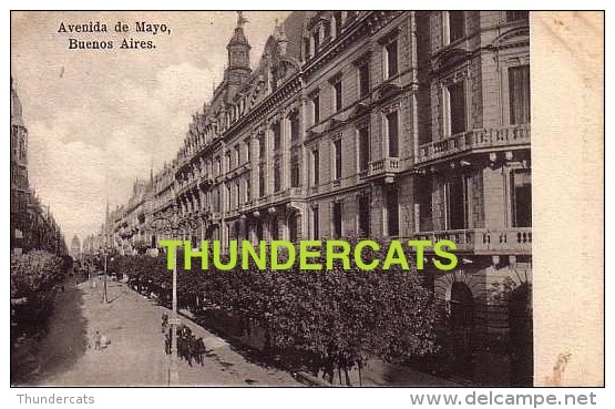 ARGENTINE  ARGENTINA   BUENOS AIRES AYRES AVENIDA DE MAYO  REPUBLICA  NO 48 ATTELAGE - Argentine