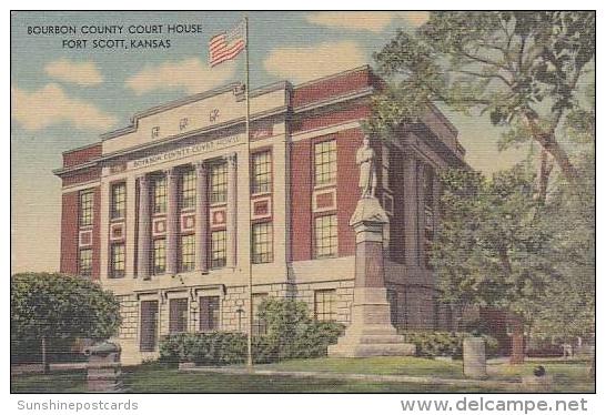 Kansas Fort Scott Bourbon County Court House - Altri & Non Classificati