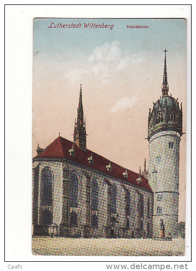 Lutherstadt Wittenberg - Schlobkirche - Wittenberg