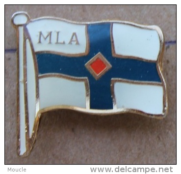 PAVILLON MLA - DRAPEAU - FLAG    -           (VERT) - Boats
