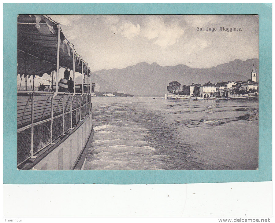 Ecrite à STRESA  -  Sul  Lago  Maggiore.  -  1910  - - Altri & Non Classificati