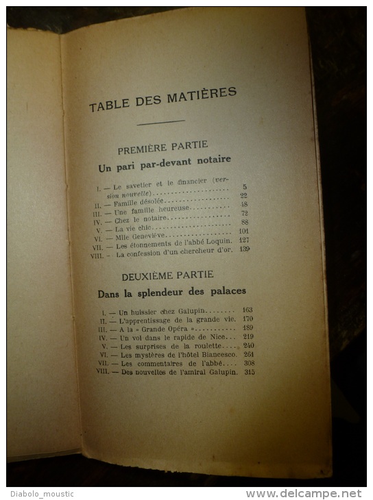 1926   SIX CENT MILLE FRANCS Par Mois.....par Jean Drault - 1901-1940