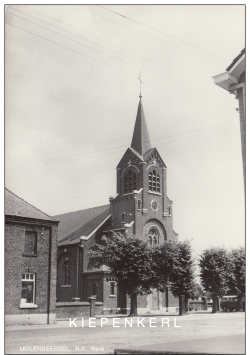 MOLENBEERSEL De R.K. Kerk  / Echte Foto N° 3599 - Kinrooi