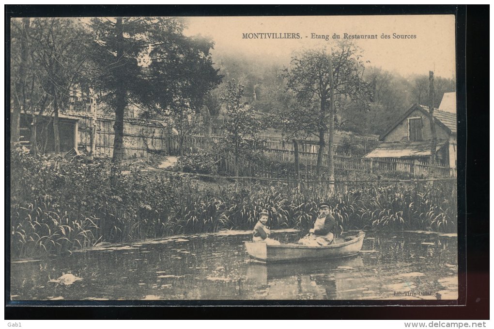 76 --- Montivilliers --- Etang Du Restaurant Des Sources - Montivilliers