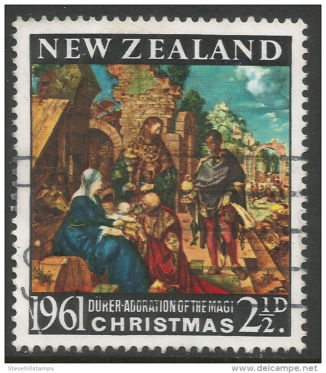 New Zealand. 1961 Christmas. 2½d Used. SG 809 - Used Stamps