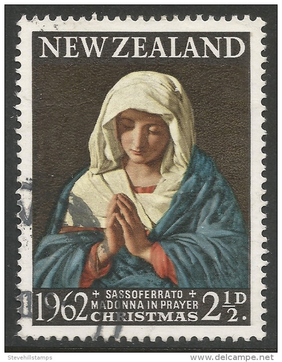 New Zealand. 1962 Christmas. 2 1/2d Used - Oblitérés