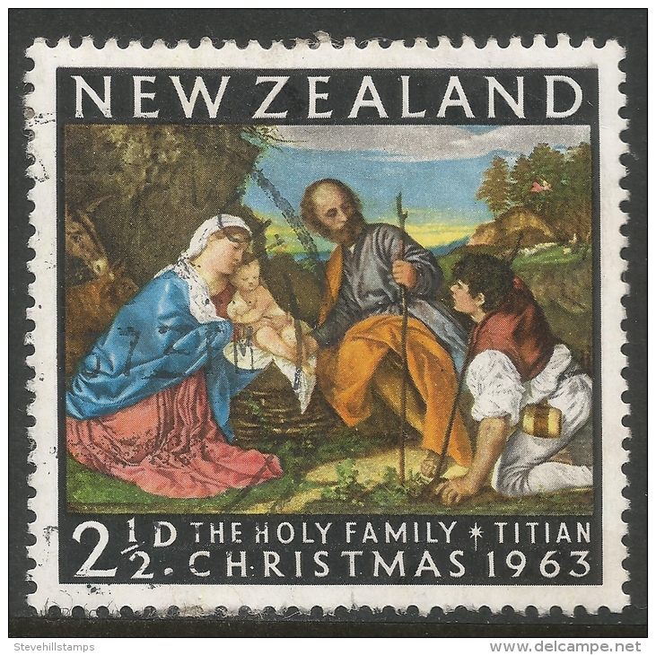 New Zealand. 1963 Christmas. 2 1/2d Used - Used Stamps