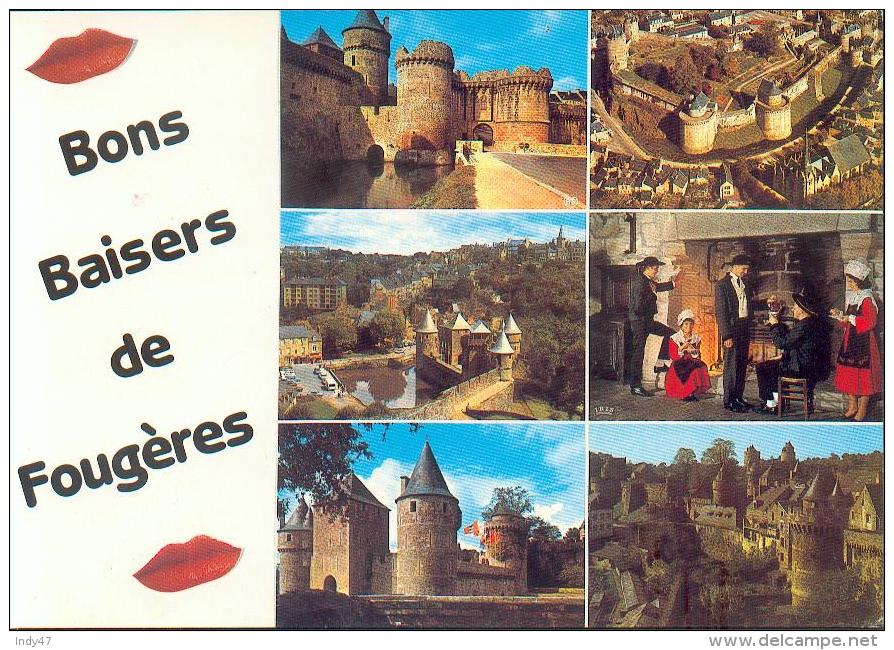 35 - FOUGERES - Multivues - Bons Baisers De - Fougeres