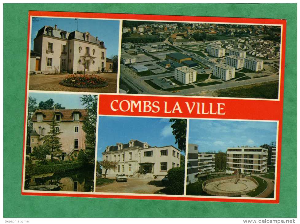 Combs-la-Ville Vue Aérienne Immeubles Quartier Demeures Anciennes - Combs La Ville