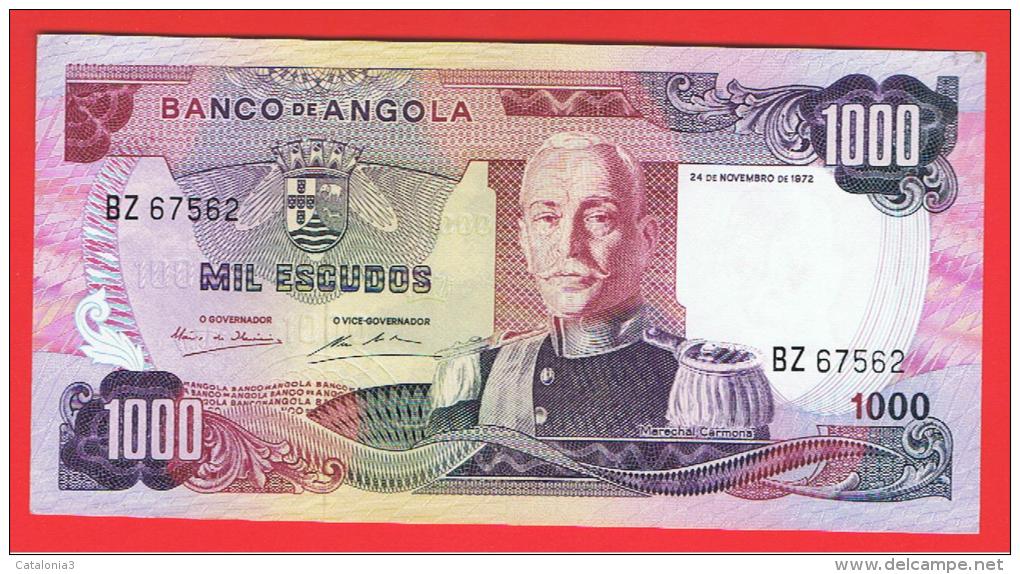 ANGOLA - 1000 Escudos  1972 SC  P-103 - Angola