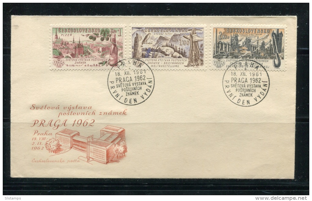 Czechoslovakia 1962 Special Cancel  Phil Exhibition - Lettres & Documents