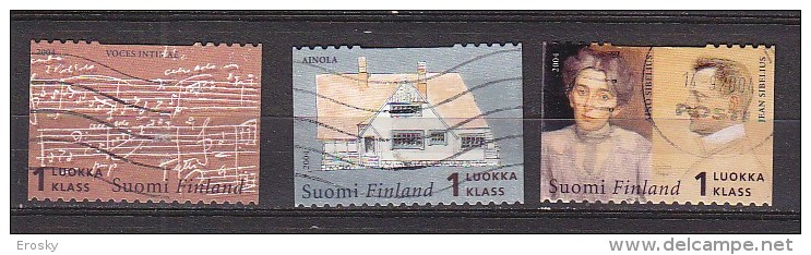 L5766 - FINLANDE FINLAND Yv N°1646/48 - Used Stamps