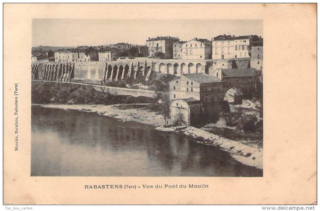 81 - Rabastens - Vue Du Pont Du Moulin - Rabastens