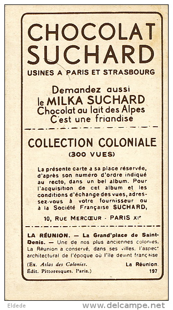 St Denis La Grand Place Cliché Harlingue Ce N Est Pas Une CPA - Suchard