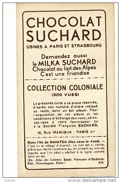 Dans L Ile De Raiatea Village D Averati No 279 Cliché  Gauthier  Ce N Est Pas Une CPA - Suchard