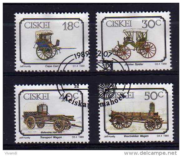 Ciskei - 1989 - Animal Drawn Transport - Used - Ciskei