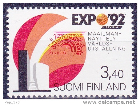 FINLANDIA 1992 - EXPO-92 - YVERT Nº  1131** - Ungebraucht