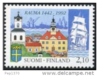 FINLANDIA 1992 - 550 ANIVERSARIO DE LA VILLA DE RAUMA - YVERT Nº  1133** - Unused Stamps