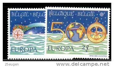 BELGIUM 1992 EUROPA CEPT   MNH - 1992