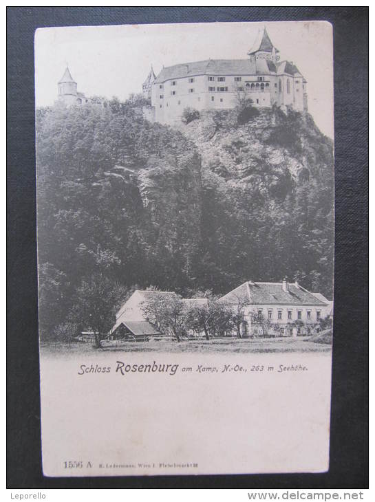 AK ROSENBURG NÖ Horn 1900  // D*7805 - Rosenburg