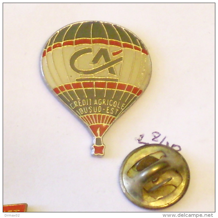 Montgolfiére , Banque Crédit Agricole Sud Est / Bank, Balloon, Ballon - Airships