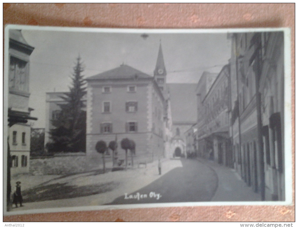 Laufen Obb. Hauptstraße Person Wohnhaus Sw 1925 Karl Dietrich Laufen Freilassing - Freilassing