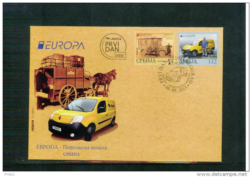 Serbien / Serbia 2013 Europa Cept FDC - 2013