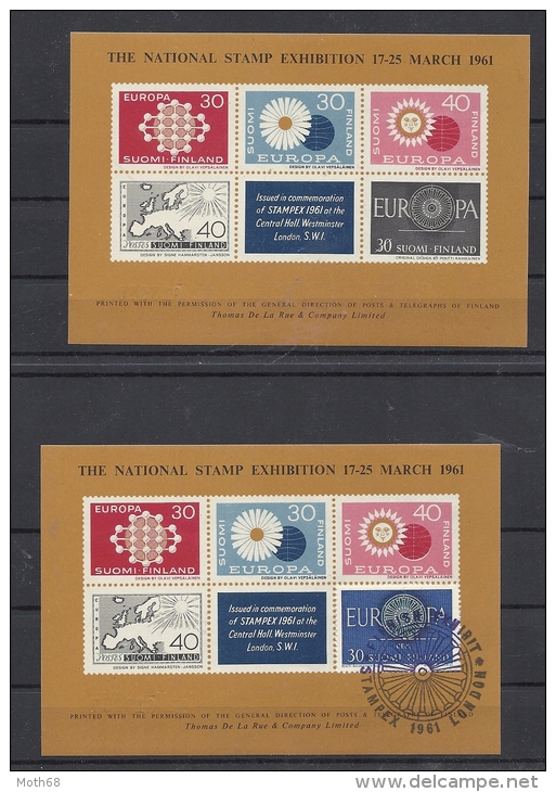 1961 The National Stamp Exhibition 17.-25 March 1961 - Used Stamps