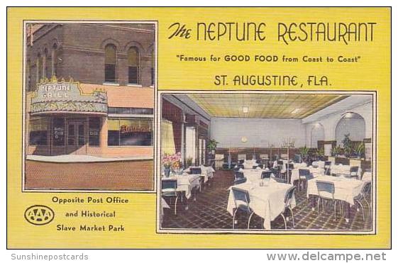 Florida St Augustine Neptune Restaurant - St Augustine