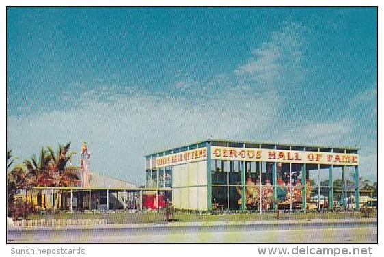 Florida Sarasota Circus Hall Of Fame Entrance Building - Sarasota