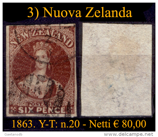 Nuova-Zelanda-0003 - Used Stamps
