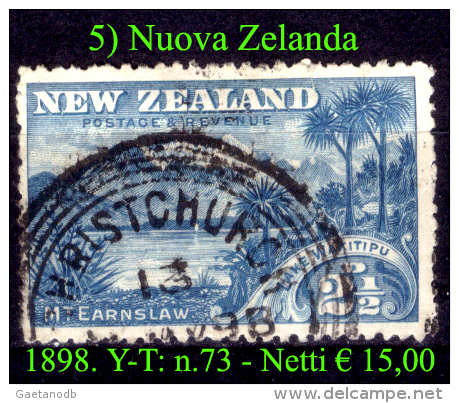 Nuova-Zelanda-0005 - Used Stamps