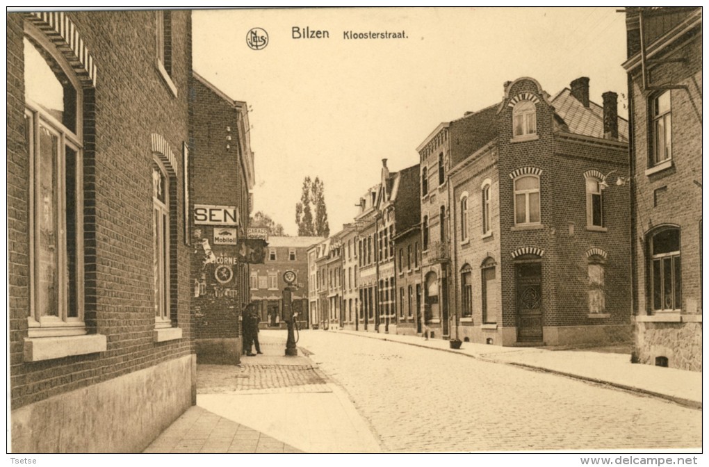 Bilzen- Kloosterstraat - 1939  ( Verso Zien ) - Bilzen