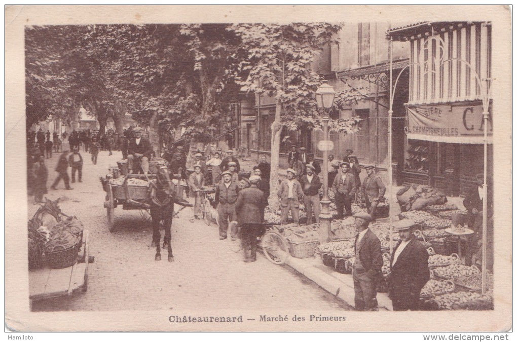 CHATEAURENARD ( 13 ) Marché Des Primeurs - Chateaurenard