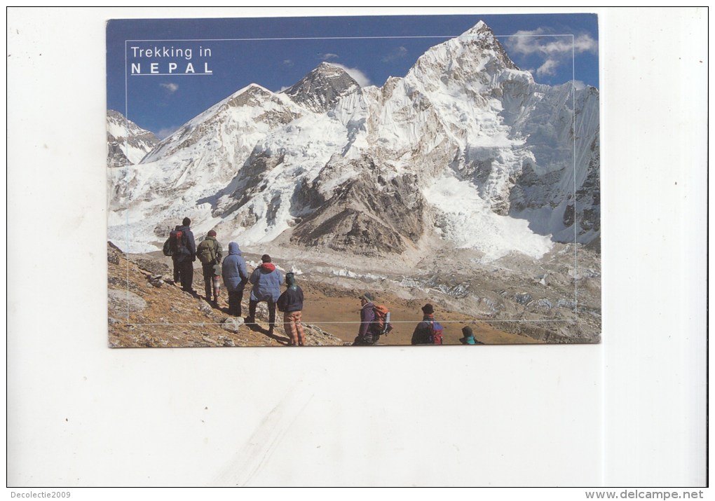 BT12592 Trekking In Verest Base Camp Region Nepal    2 Scans - Nepal