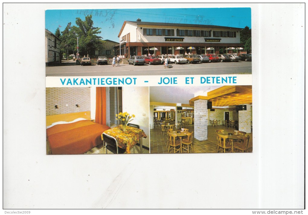 BT12594 Vakantiegenot Cafe Restaurant Joie Et Detente   Car Voiture Rendeux   2 Scans - Rendeux