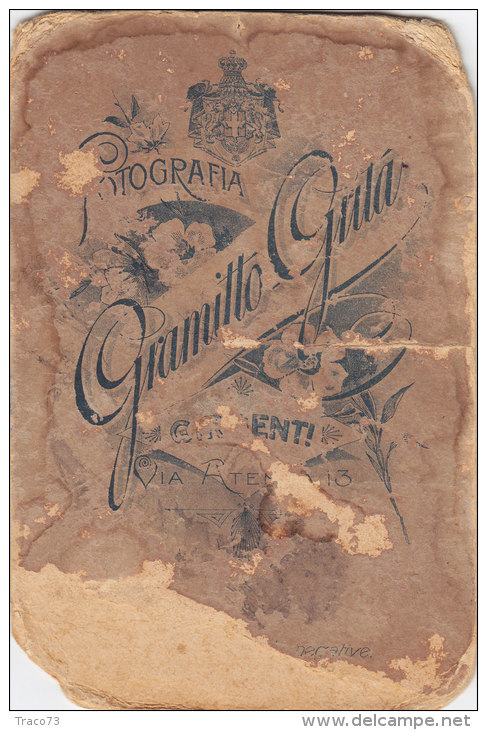 GIRGENTI  (Antico Nome Di Agrigento)  /  Giovane In  Posa - Foto  " GRAMITTO GRITA  " _ Formato 16,5 X 11 Cm - Orte