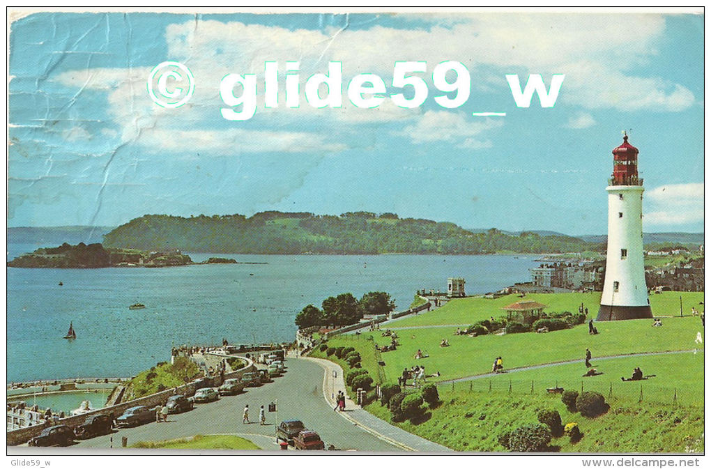 PLYMOUTH - The Hoe And Drake's Island - N° PT 1398 - Plymouth