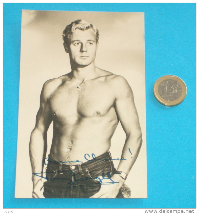 A OLD ACTOR - Tony ...  * HAND SIGNED PHOTO * ORIGINAL 100% AUTOGRAPH * Erotic Gay Sexy Man - Autographes