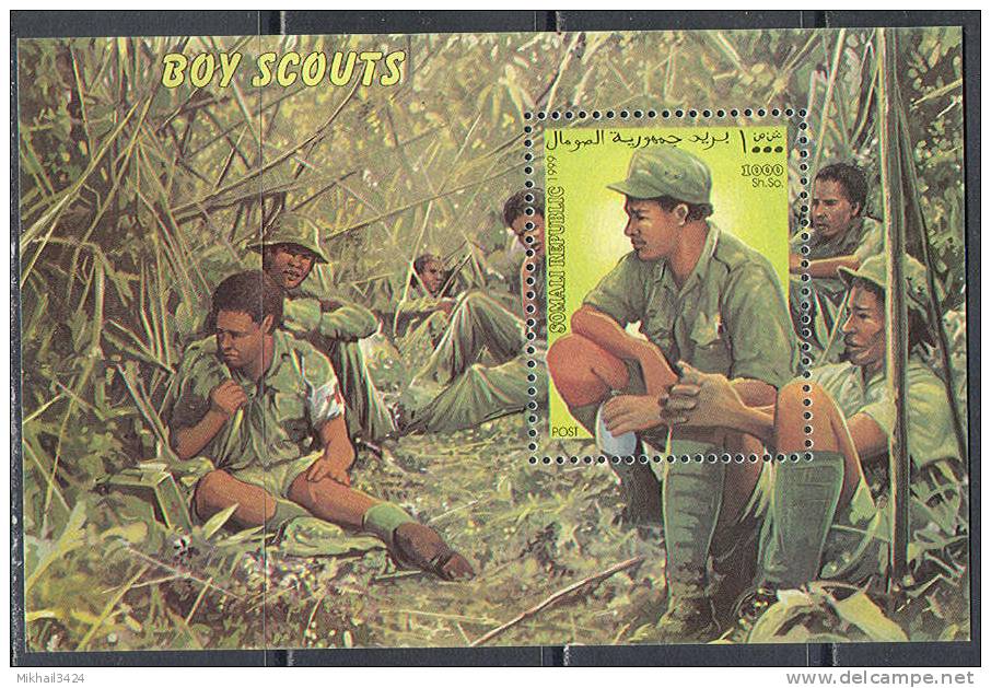 2206 Scouts Jamboree Medicine 1999 Somalia S/s MNH ** - Other & Unclassified