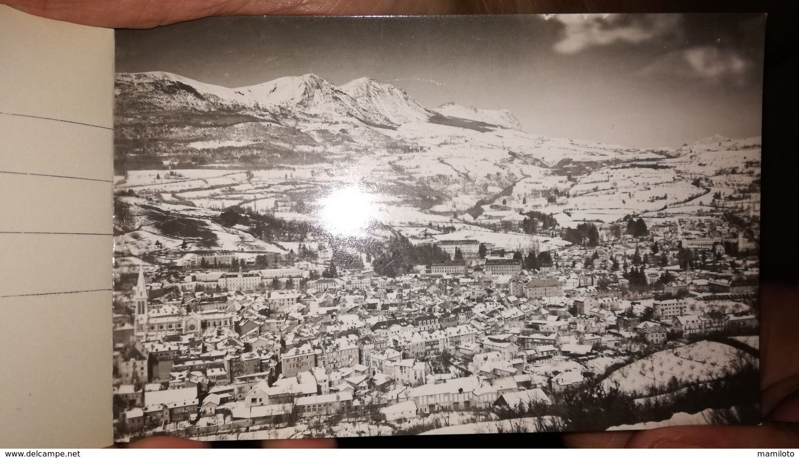 GAP ( 05 ) Carnet de 10 vraies  photographies. LES ALPES PITTORESQUES