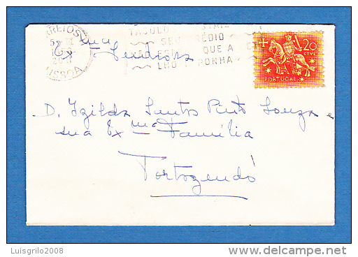 LISBOA  - 5-III-1956 - Lettres & Documents