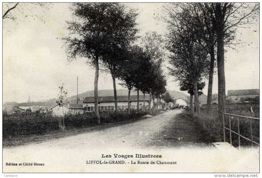 88 - LIFFOL-LE-GRAND - La Route De Chaumont - Liffol Le Grand