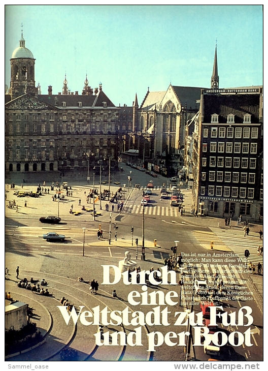 HB Bild-Atlas Bildband  Nr. 24 / 1985 : Amsterdam - Durch Eine Weltstadt Zu Fuss Und Per Boot - Reise & Fun