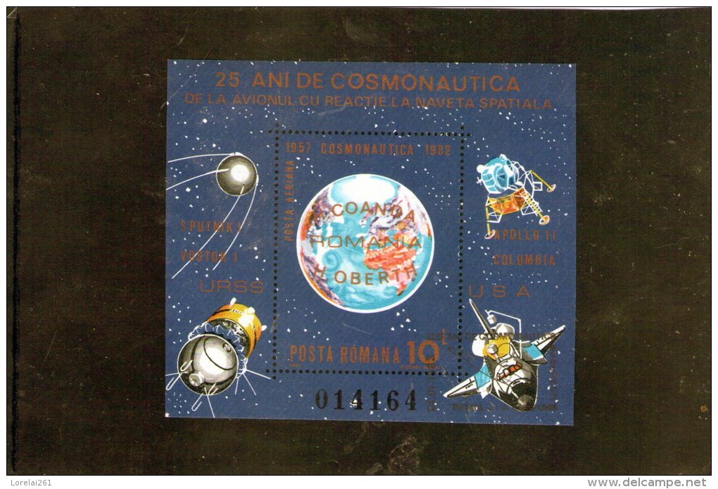 1983 - 25 Ans D Astronautique Mi Bloc 192 Et Yv Bloc 158 MNH - Ungebraucht