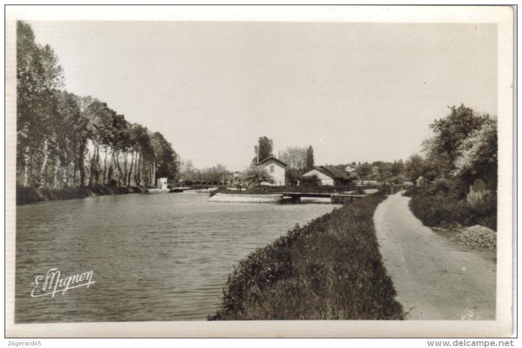 CPSM CHATILLON COLIGNY (Loiret) - Le Pont Tournant Sur Le Vieux Canal - Chatillon Coligny