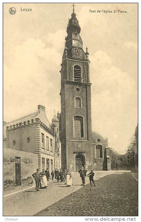 LEUZE TOUR DE L'EGLISE SAINT PIERRE - Leuze-en-Hainaut